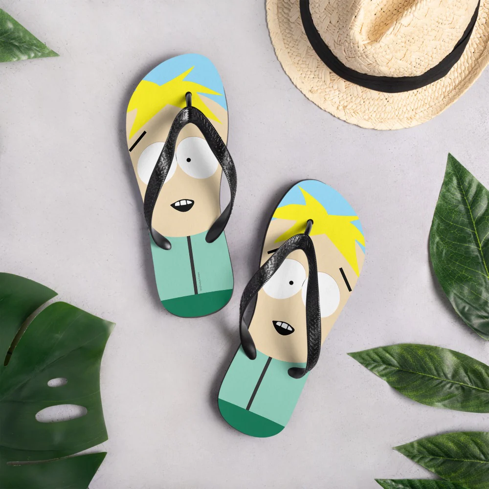 South Park Butters Big Face Flip Flops - Image 3