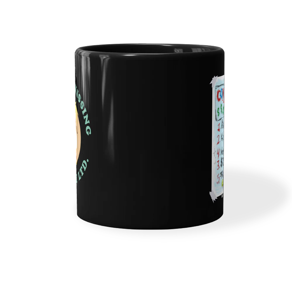 South Park Butter's Kissing Company Black Mug - Image 3