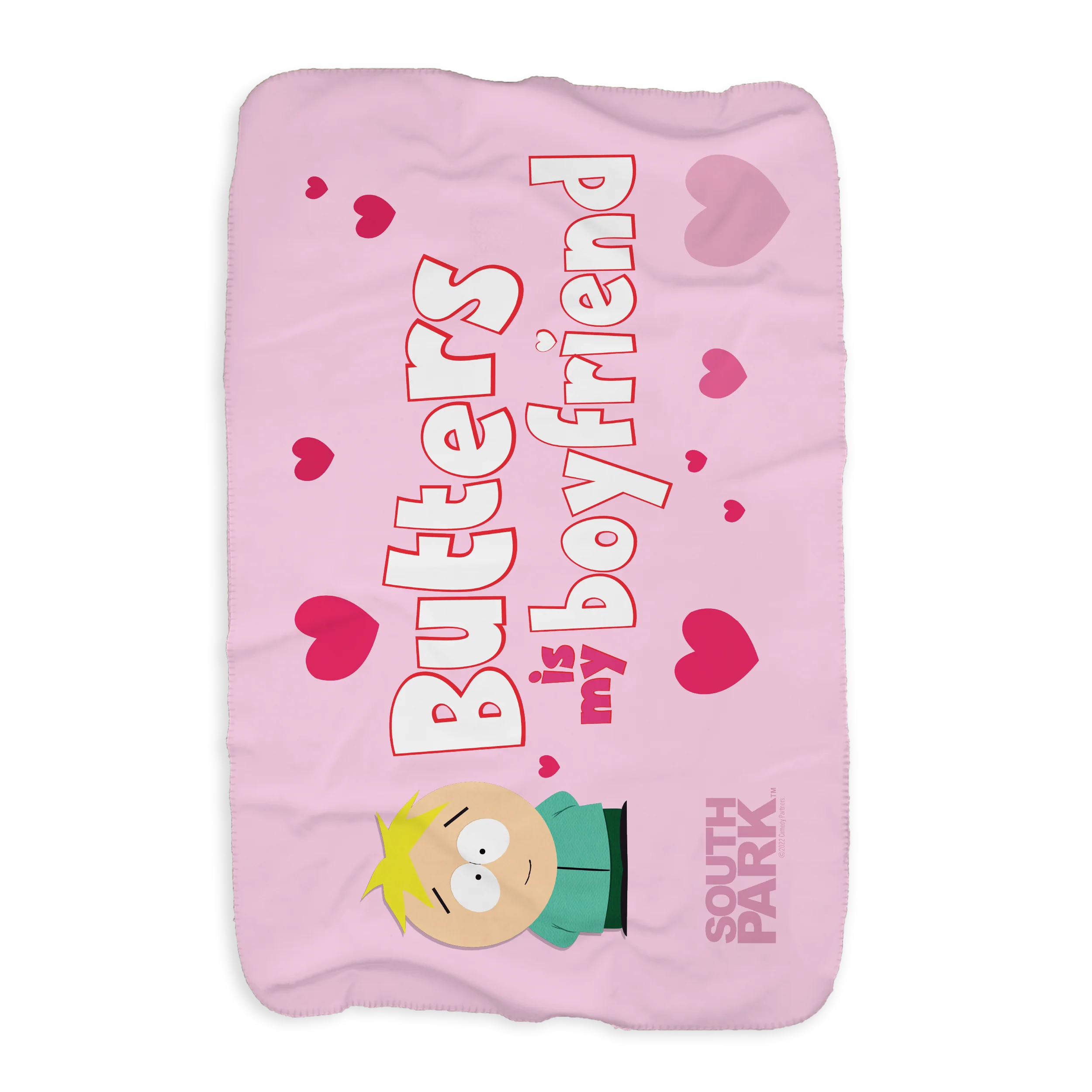 South Park Butters Is My Boyfriend Sherpa Blanket - Image 3