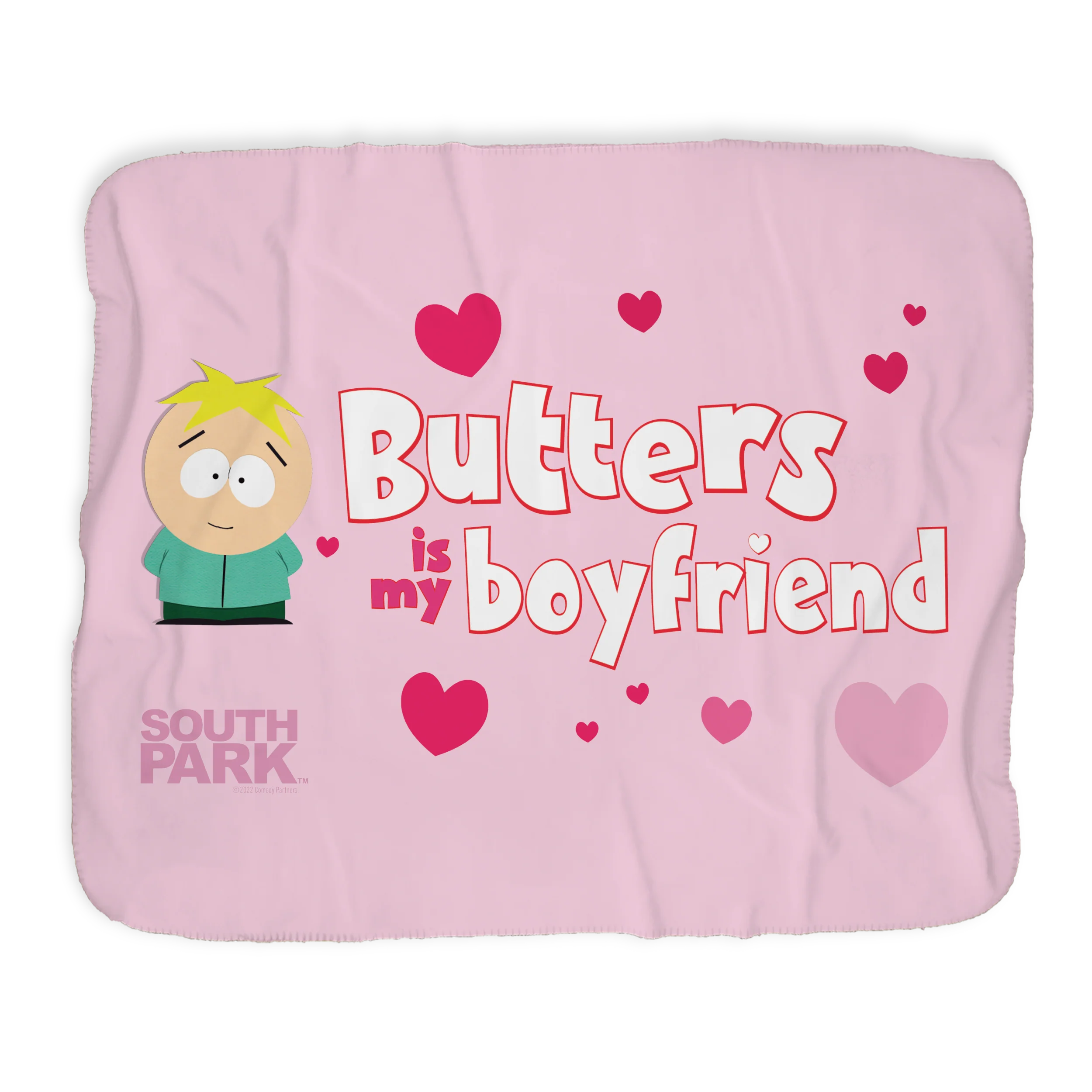 South Park Butters Is My Boyfriend Sherpa Blanket - Image 4