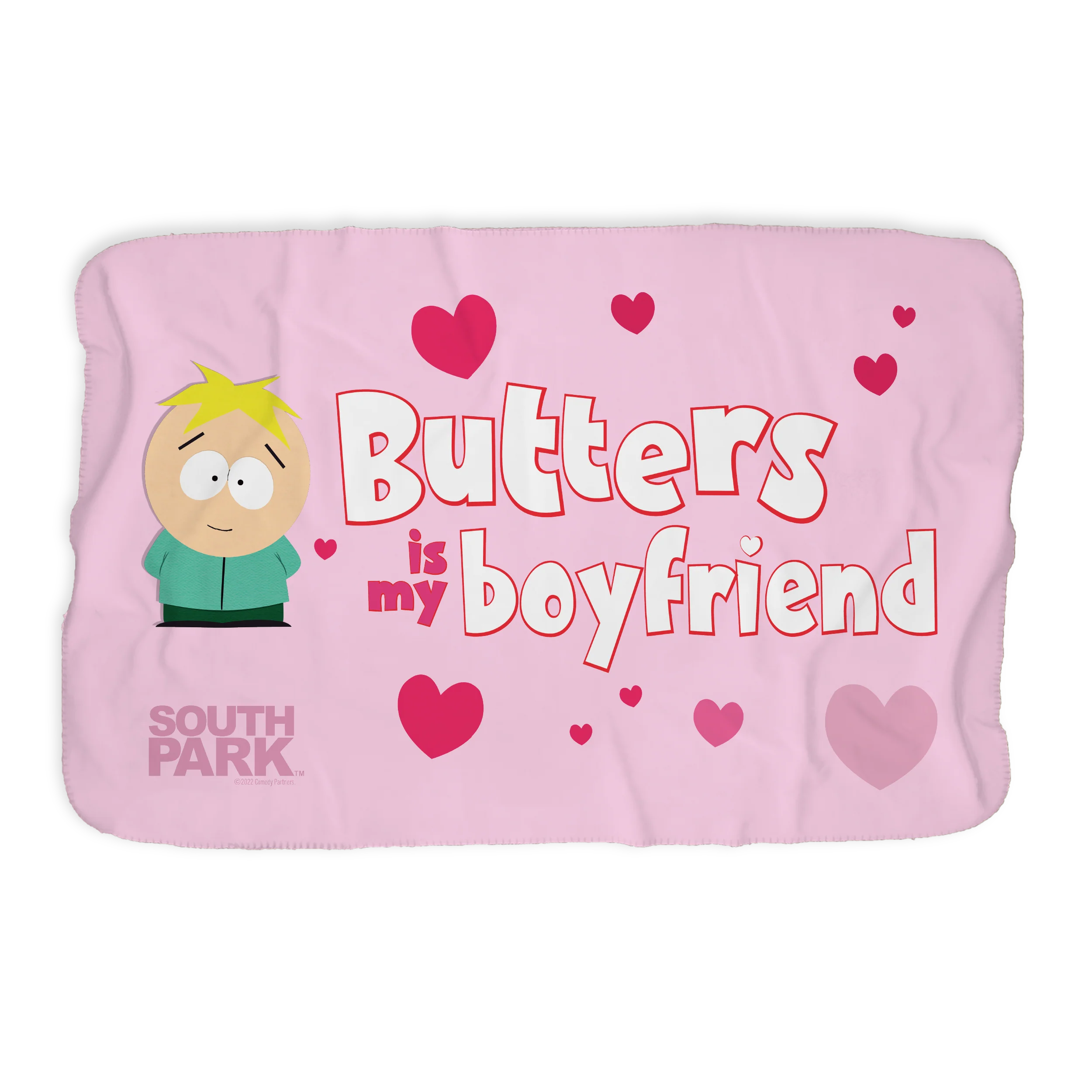 South Park Butters Is My Boyfriend Sherpa Blanket - Image 5