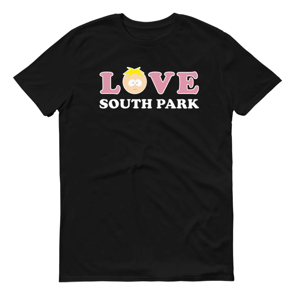 South Park Butters Love Adult Short Sleeve T-Shirt - Image 4
