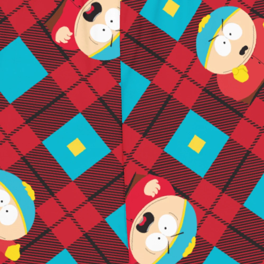 South Park Cartman Plaid Pajama Pants - Image 4