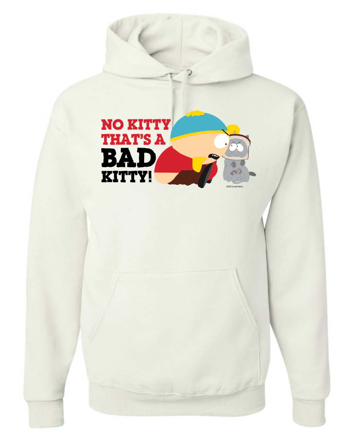 South Park Cartman Bad Kitty Fleece Hooded Sweatshirt - Image 4