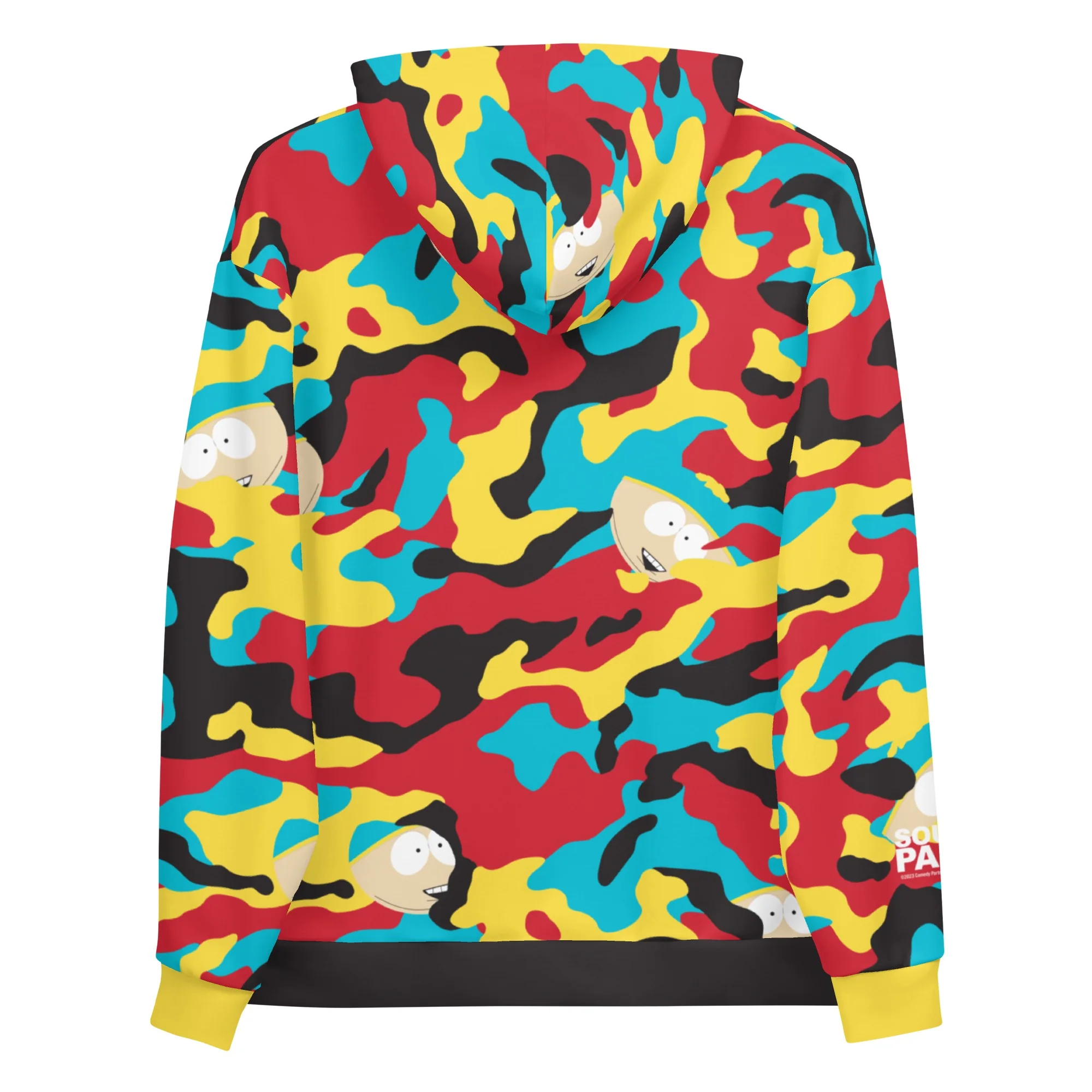 South Park Cartman Camo Unisex Hooded Sweatshirt - Image 4