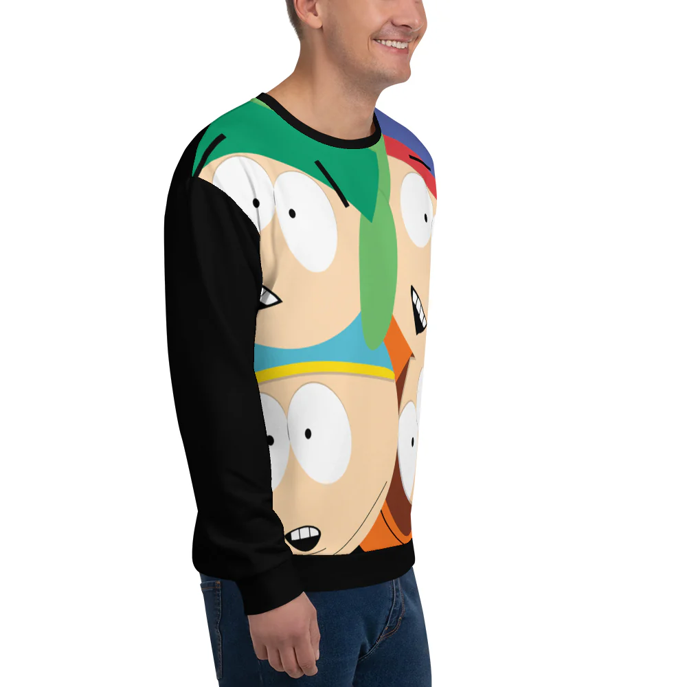 South Park Character Unisex Crewneck Sweatshirt - Image 3