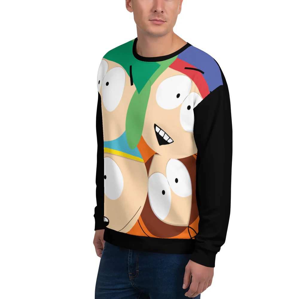 South Park Character Unisex Crewneck Sweatshirt - Image 4