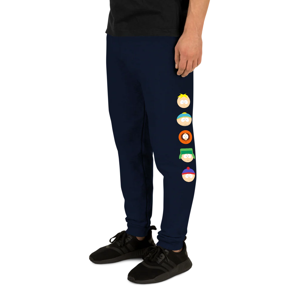 South Park Characters Adult Fleece Joggers - Image 3