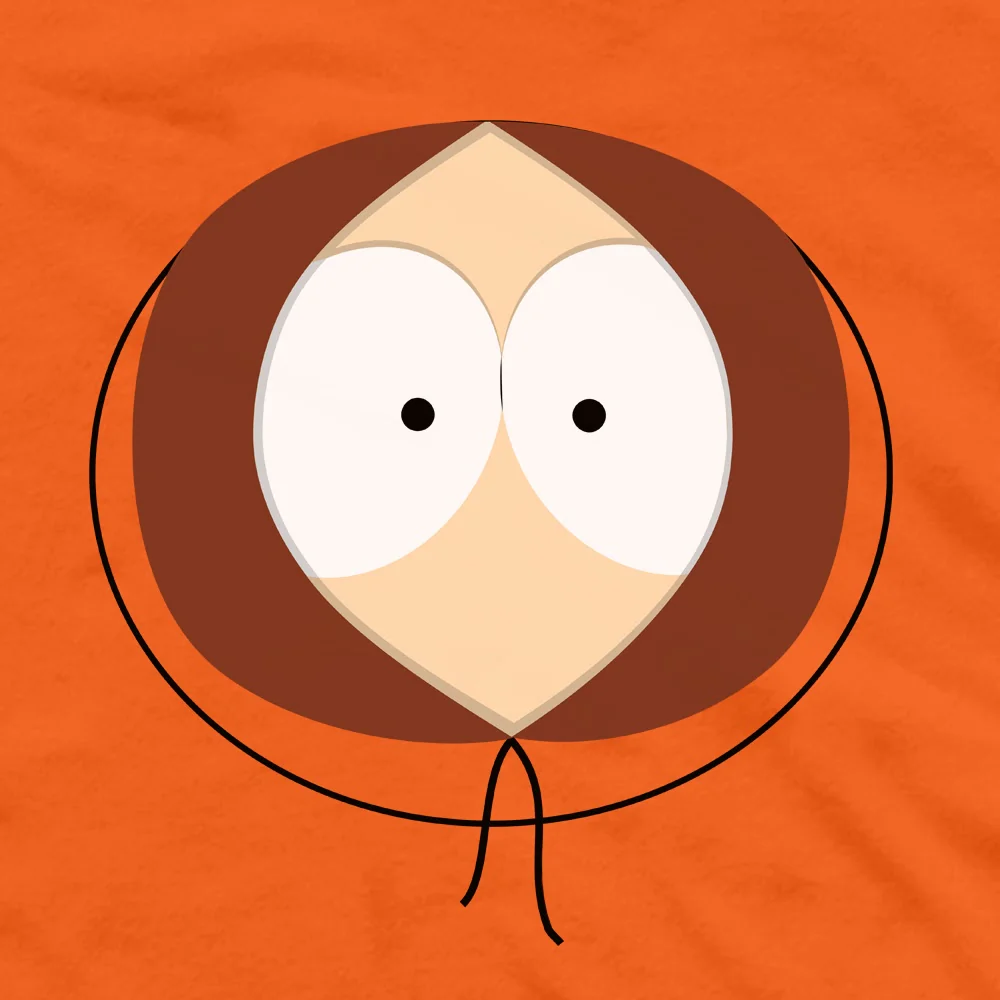 South Park Kenny Big Face Adult Short Sleeve T-Shirt - Image 3