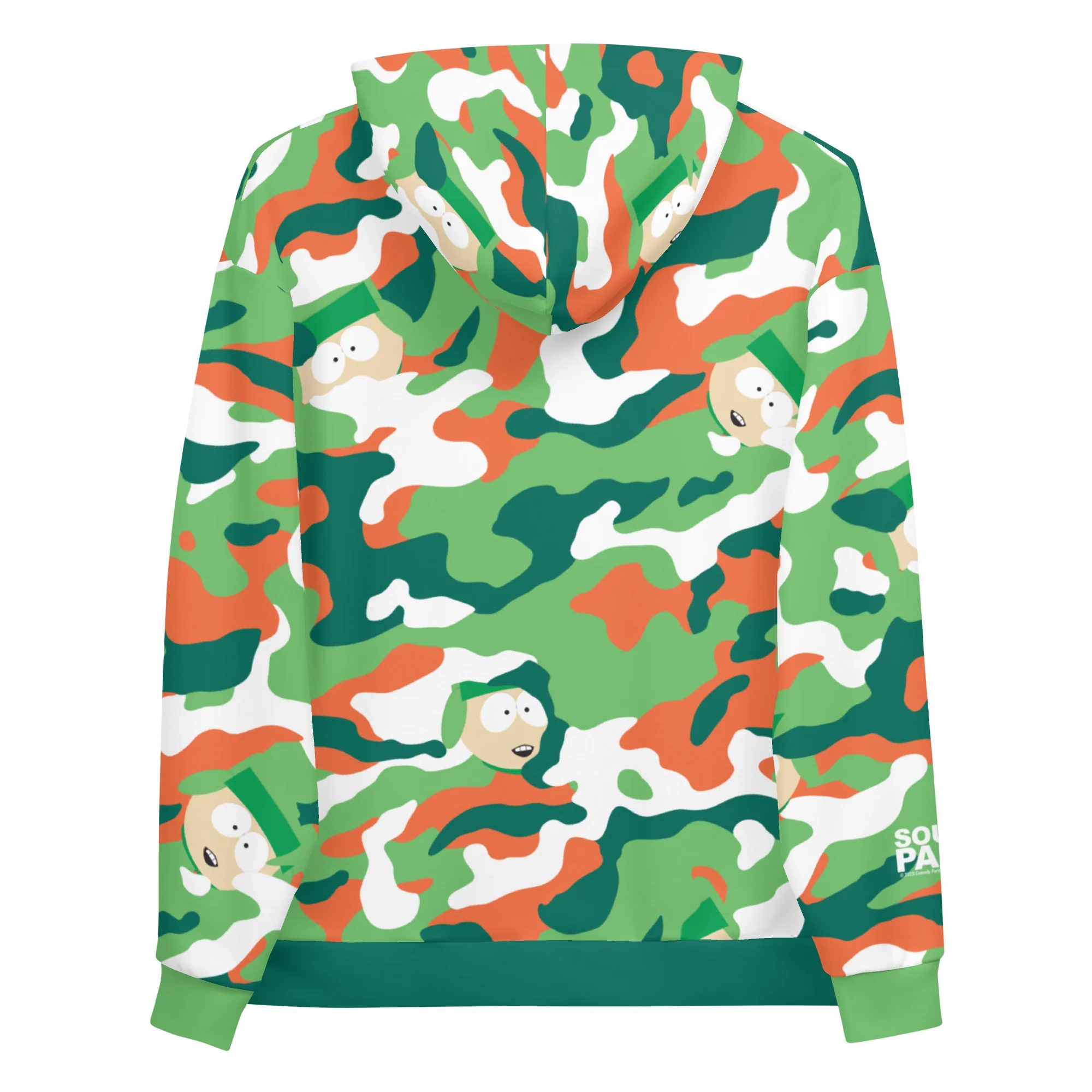 South Park Kyle Camo Unisex Hooded Sweatshirt - Image 5