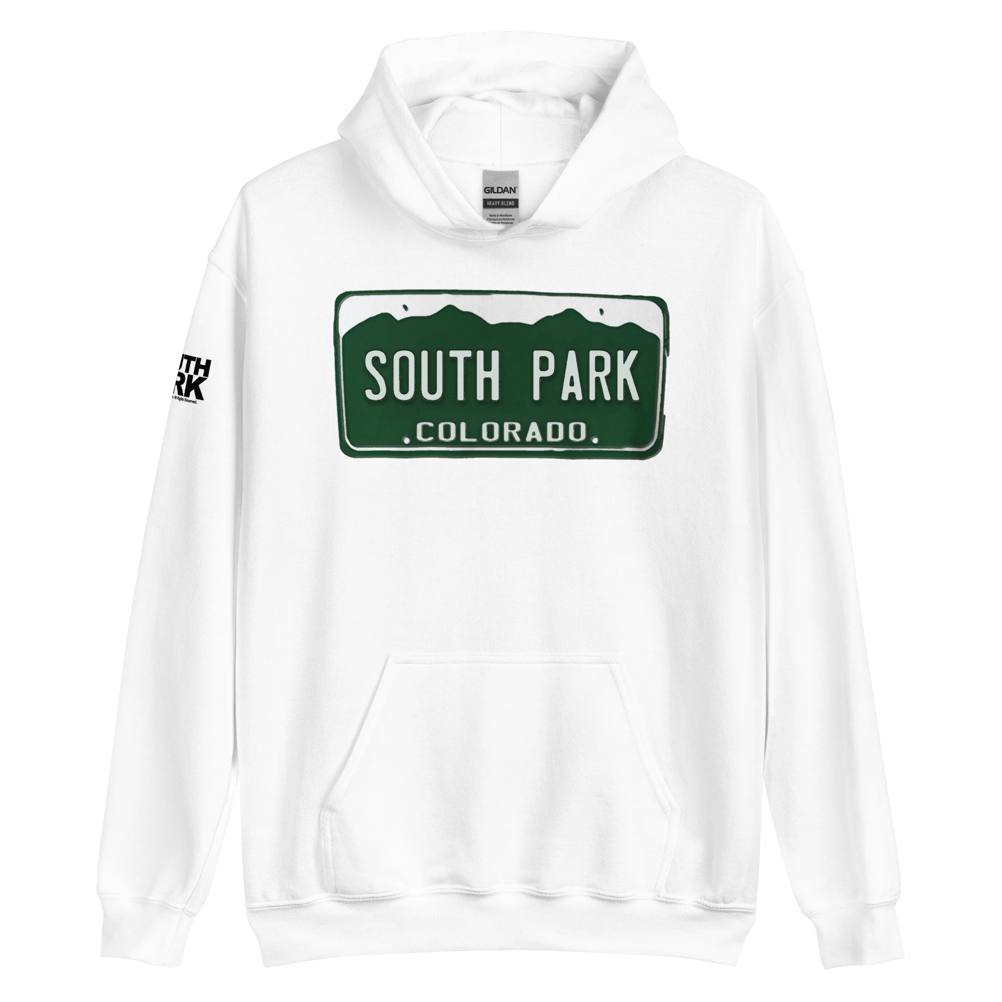 South Park License Plate Hooded Sweatshirt - Image 3