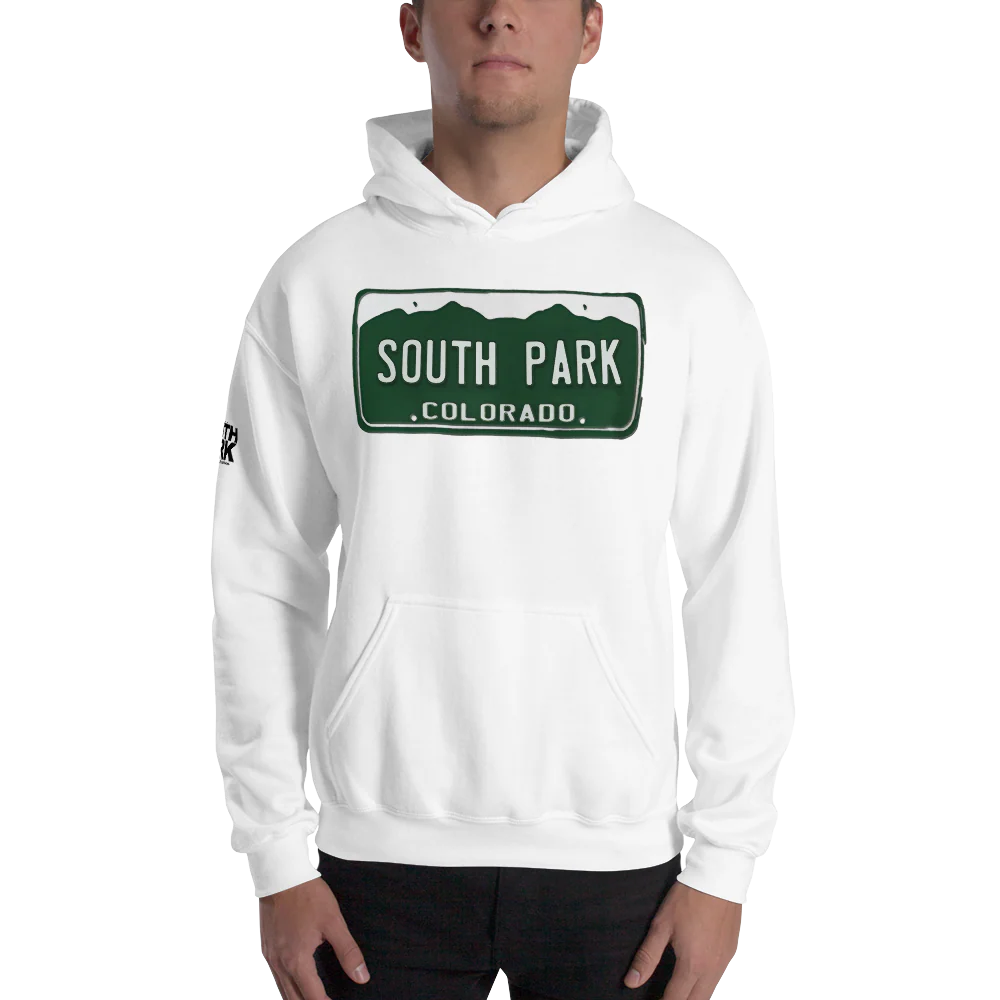 South Park License Plate Hooded Sweatshirt - Image 4