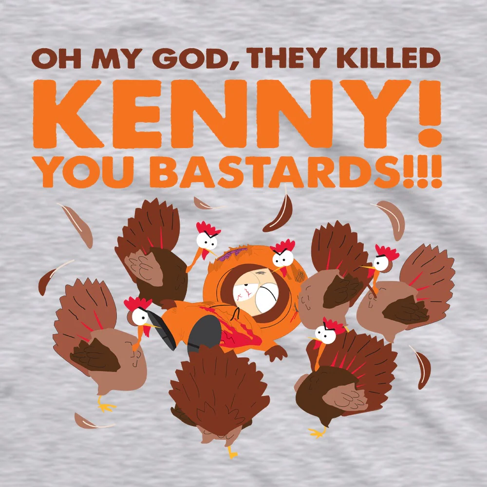 South Park Oh My God Kenny Adult Short Sleeve T-Shirt - Image 3