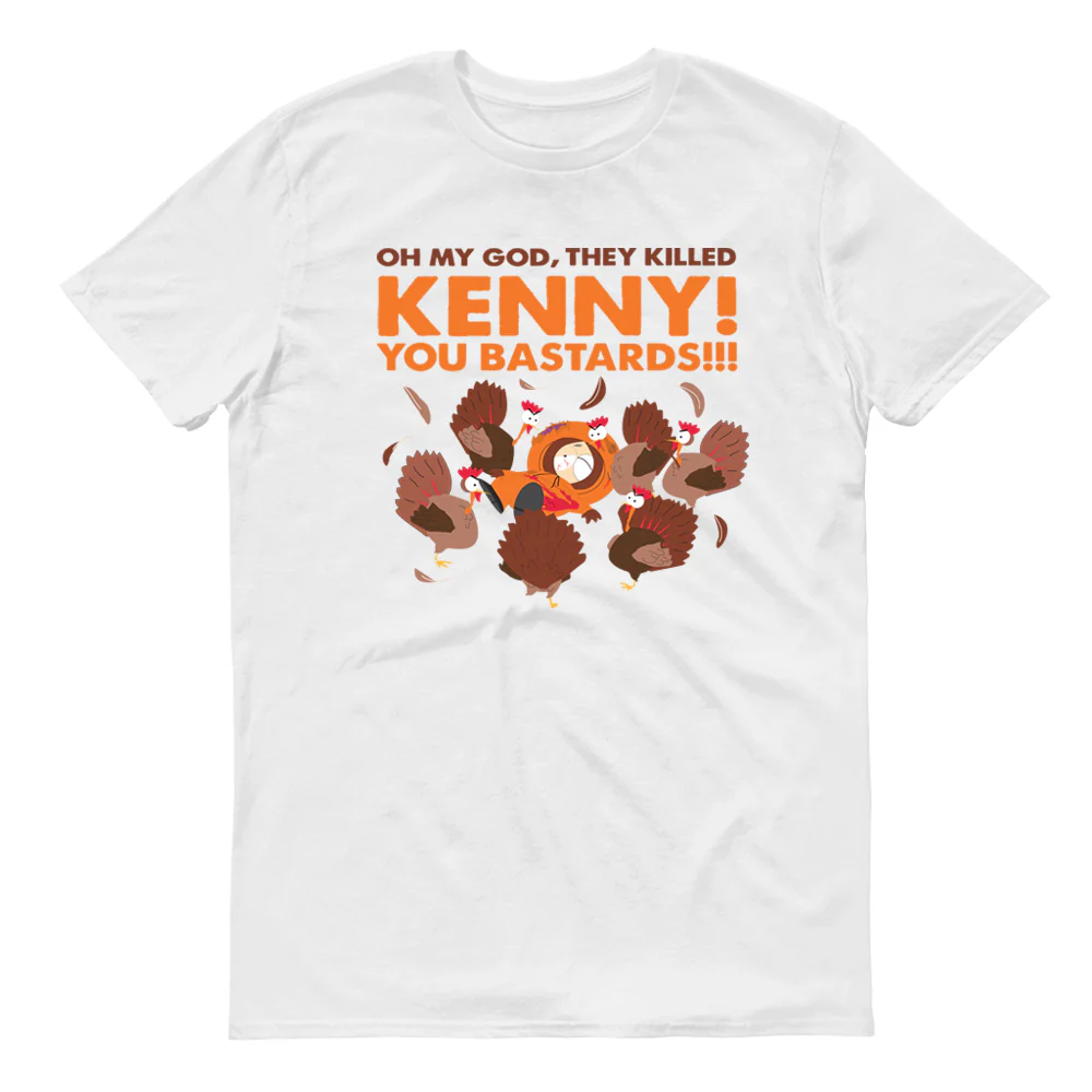 South Park Oh My God Kenny Adult Short Sleeve T-Shirt - Image 4
