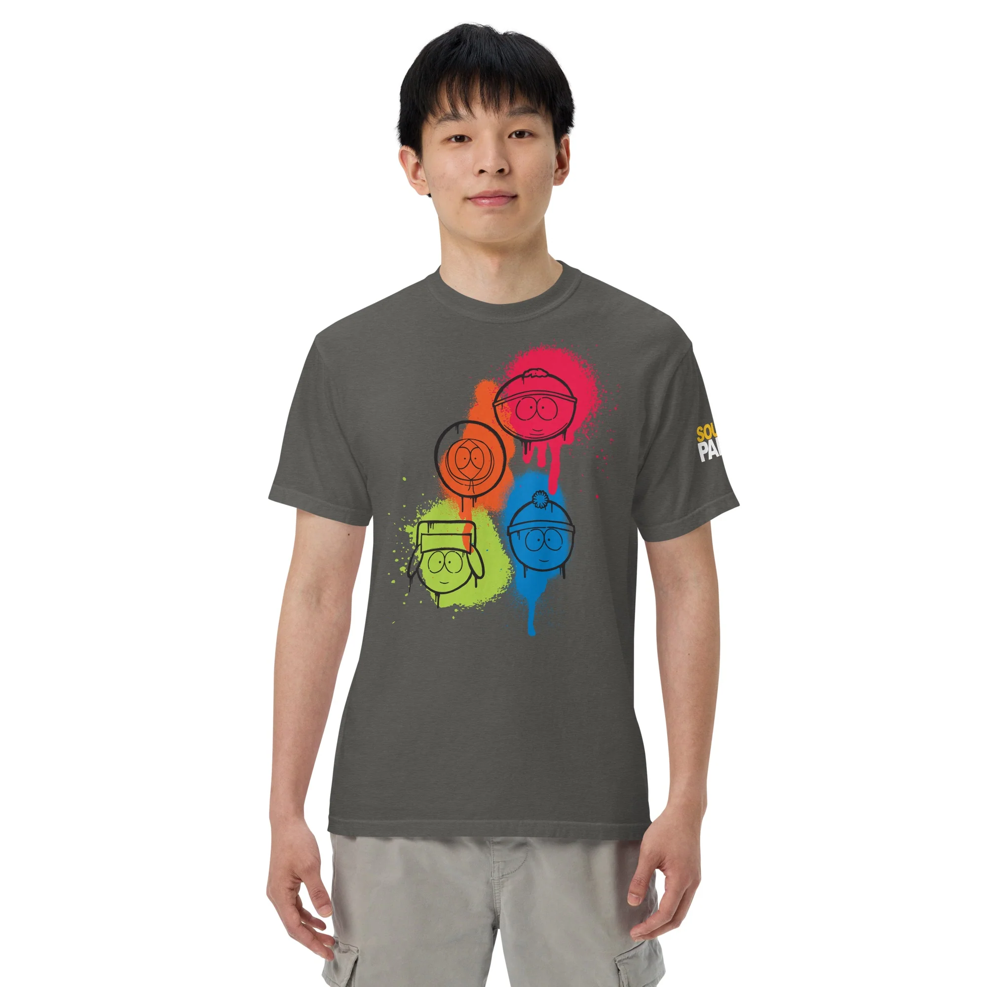 South Park Spray Paint Comfort Colors T-Shirt - Image 3