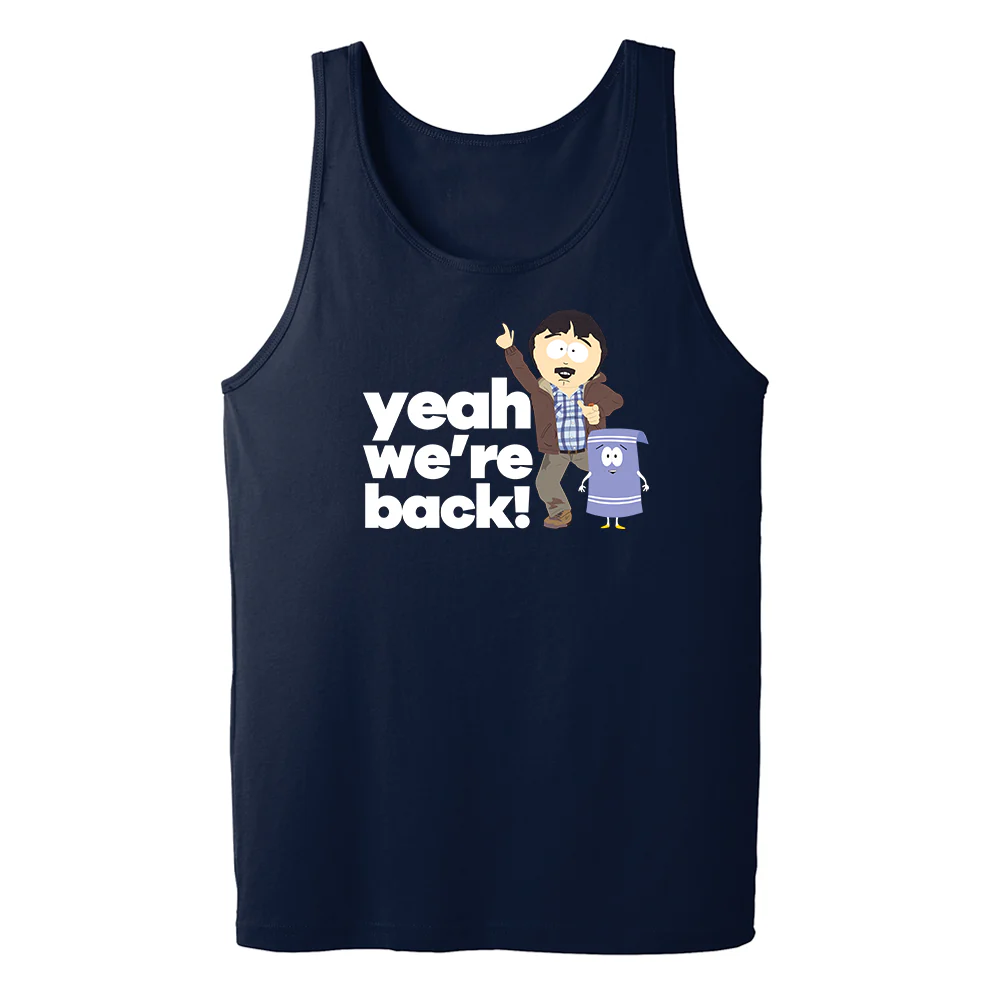 South Park Towelie & Randy We're Back Adult Tank Top - Image 4