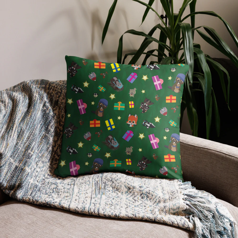 South Park Woodland Critters Christmas Pillow - Image 6
